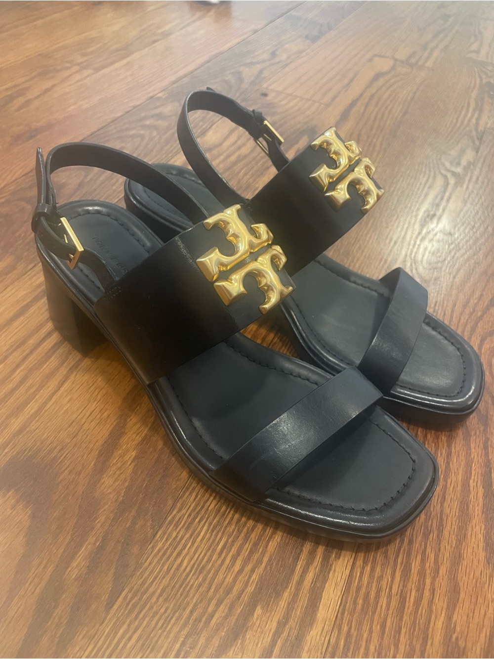 NWOT Tory Burch Eleanor Block Heel Sandals Size 7